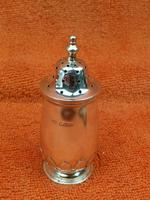 Sterling Silver Hallmarked Heavy Pepper Shaker 1924, Oldfield Ltd (7 of 7) Sterling Silver Hallmarked Heavy Pepper Shaker 1924, Oldfield Ltd (7 of 7)