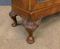 Burr Walnut Glazed Bookcase (10 of 14) Burr Walnut Glazed Bookcase (10 of 14)