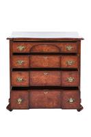 Dutch '17th Century Revival' Burr Walnut 4 Drawer Chest c.1920 (2 of 5) Dutch '17th Century Revival' Burr Walnut 4 Drawer Chest c.1920 (2 of 5)