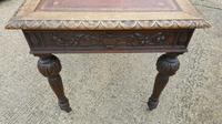 Quality Victorian Oak Writing Desk (11 of 12) Quality Victorian Oak Writing Desk (11 of 12)