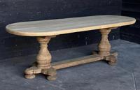 Large French Bleached Oak Monastery Dining Table (3 of 18) Large French Bleached Oak Monastery Dining Table (3 of 18)