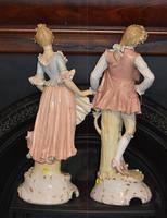 Substantial Pair of Late 19th Century, Continental Porcelain Figures (4 of 5) Substantial Pair of Late 19th Century, Continental Porcelain Figures (4 of 5)