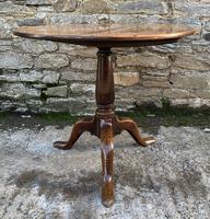 Large Georgian Oak Tilt Top Occasional Table (20 of 21) Large Georgian Oak Tilt Top Occasional Table (20 of 21)