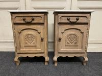 Pair of French Bleached Oak Bedside Cupboards (8 of 13) Pair of French Bleached Oak Bedside Cupboards (8 of 13)