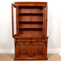 Library Glazed Bookcase Mahogany 19th Century Victorian Display Cabinet (6 of 11) Library Glazed Bookcase Mahogany 19th Century Victorian Display Cabinet (6 of 11)