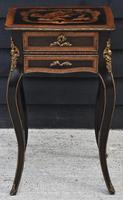 Striking 19th Century French Ebonised & Marquetry Side Table c.1880 (2 of 16) Striking 19th Century French Ebonised & Marquetry Side Table c.1880 (2 of 16)