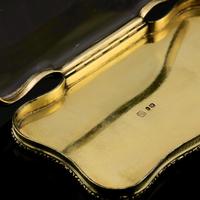 Rare Georgian Solid Silver Gilt Snuff Box with Rock Crystal - Charles Rawlings & William Summers, 1833 (15 of 25) Rare Georgian Solid Silver Gilt Snuff Box with Rock Crystal - Charles Rawlings & William Summers, 1833 (15 of 25)