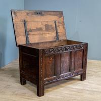 Carved 18th Century Oak Coffer (6 of 10) Carved 18th Century Oak Coffer (6 of 10)