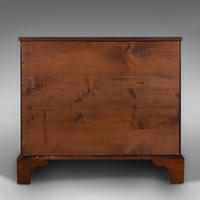 Antique Gentleman's English Burr Walnut Chest of Drawers - Georgian (6 of 12) Antique Gentleman's English Burr Walnut Chest of Drawers - Georgian (6 of 12)
