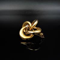 Antique Diamond Lovers Knot 15ct Gold Brooch Pin (5 of 8) Antique Diamond Lovers Knot 15ct Gold Brooch Pin (5 of 8)