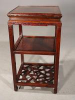 Early 20th Century Square Three-tier Oriental Stand (2 of 6) Early 20th Century Square Three-tier Oriental Stand (2 of 6)
