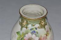 1908 - Royal Worcester - Hand Painted Ovoid Shaped Small Vase - Signed Cole (6 of 9) 1908 - Royal Worcester - Hand Painted Ovoid Shaped Small Vase - Signed Cole (6 of 9)