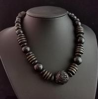 Victorian Bog Oak & Wood Bead Necklace (7 of 10) Victorian Bog Oak & Wood Bead Necklace (7 of 10)