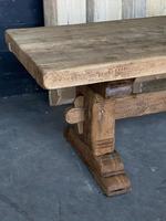 Superb Rustic Large Bleached Oak Farmhouse Table with Extensions (20 of 36) Superb Rustic Large Bleached Oak Farmhouse Table with Extensions (20 of 36)