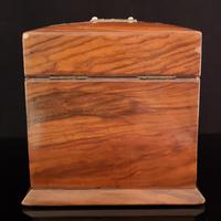 Antique Victorian walnut jewellery box, fitted (5 of 9) Antique Victorian walnut jewellery box, fitted (5 of 9)