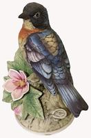 A Porcelain figure of a Paula Warbler by Andrea by Sadek. (3 of 6) A Porcelain figure of a Paula Warbler by Andrea by Sadek. (3 of 6)