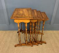 Nest of 4 Burr Walnut Tables (10 of 13) Nest of 4 Burr Walnut Tables (10 of 13)