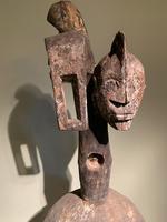 Rare & Old Two Faced Mumuye Sukuru Shoulder Mask (4 of 8) Rare & Old Two Faced Mumuye Sukuru Shoulder Mask (4 of 8)