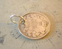 Antique Pocket Watch Chain Fob 1902 Silver Canadian 10 Cents Lucky Coin Fob (5 of 6) Antique Pocket Watch Chain Fob 1902 Silver Canadian 10 Cents Lucky Coin Fob (5 of 6)