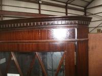 Glazed Mahogany Corner Cabinet (2 of 3) Glazed Mahogany Corner Cabinet (2 of 3)
