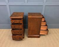 Victorian Pair of Burr Walnut Bedside Chests (6 of 14) Victorian Pair of Burr Walnut Bedside Chests (6 of 14)