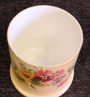 Antique Royal Worcester Blush Ivory Lidded Jar (6 of 8) Antique Royal Worcester Blush Ivory Lidded Jar (6 of 8)