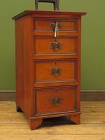 Antique Narrow Office Chest of Drawers (12 of 17) Antique Narrow Office Chest of Drawers (12 of 17)