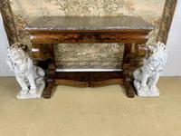 19th Century Burr Walnut Console Table (3 of 8) 19th Century Burr Walnut Console Table (3 of 8)