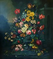 Dutch 18thc Manner RARE Huge Pair Vintage Fruit Floral Still Life Oil Paintings (21 of 23) Dutch 18thc Manner RARE Huge Pair Vintage Fruit Floral Still Life Oil Paintings (21 of 23)