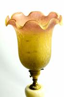 Early 20th Century White Marble Lamp (9 of 18) Early 20th Century White Marble Lamp (9 of 18)