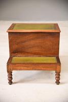 Victorian Mahogany Step Commode (10 of 10) Victorian Mahogany Step Commode (10 of 10)