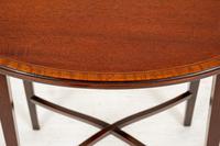 Pair of Mahogany Sheraton Revival Occasional Tables (3 of 7) Pair of Mahogany Sheraton Revival Occasional Tables (3 of 7)