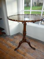 Mahogany Tilt Top Drinks Table (4 of 7) Mahogany Tilt Top Drinks Table (4 of 7)