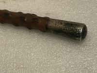 Military Officers Irish Blackthorn walking stick sword stick with silver handle (14 of 22) Military Officers Irish Blackthorn walking stick sword stick with silver handle (14 of 22)