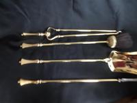 Glorious Fire Tools Set on Stand Solid Brass (9 of 9) Glorious Fire Tools Set on Stand Solid Brass (9 of 9)