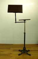 Lovely Victorian Cast Iron & Brass Music Stand Leveson & Sons London c 1900 (3 of 15) Lovely Victorian Cast Iron & Brass Music Stand Leveson & Sons London c 1900 (3 of 15)