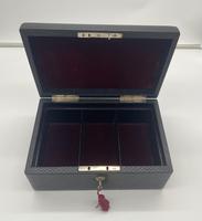 Victorian Leather Fitted Jewellery Box (12 of 12) Victorian Leather Fitted Jewellery Box (12 of 12)