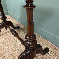 Magnificent Victorian Figured Walnut Antique Centre Table (2 of 7) Magnificent Victorian Figured Walnut Antique Centre Table (2 of 7)