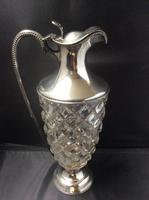 Solid Silver Topped Wine Ewer Solid Silver Topped Wine Ewer