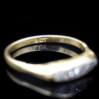 Antique Old Cut Diamond Five Stone 18ct Gold Scroll Ring (2 of 10) Antique Old Cut Diamond Five Stone 18ct Gold Scroll Ring (2 of 10)