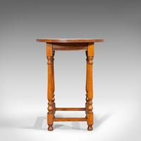 Antique Circular Occasional Table, English, Oak, Side, Lamp, Edwardian, C.1910 (12 of 12) Antique Circular Occasional Table, English, Oak, Side, Lamp, Edwardian, C.1910 (12 of 12)
