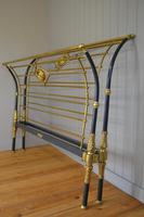 Rare Antique Victorian R.W Winfield 5ft King Size Brass & Iron Sleigh Bed (6 of 21) Rare Antique Victorian R.W Winfield 5ft King Size Brass & Iron Sleigh Bed (6 of 21)