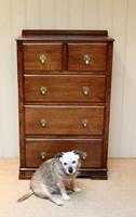 Tall Oak Chest of Drawers (10 of 10) Tall Oak Chest of Drawers (10 of 10)