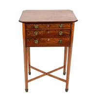 Georgian Mahogany Two Drawer Lamp Table (2 of 8) Georgian Mahogany Two Drawer Lamp Table (2 of 8)