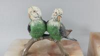 Art deco fox cold painted budgerigars marble book ends (2 of 13) Art deco fox cold painted budgerigars marble book ends (2 of 13)