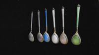 Six Norwegian Sliver Gilt Coffee Spoons (6 of 6) Six Norwegian Sliver Gilt Coffee Spoons (6 of 6)