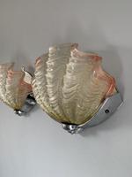 Pair of Art Deco Clamshell Wall Lights, Rewired (9 of 12) Pair of Art Deco Clamshell Wall Lights, Rewired (9 of 12)
