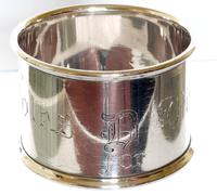 Suffragette Silver Napkin Ring - Birmingham 1917 (2 of 5) Suffragette Silver Napkin Ring - Birmingham 1917 (2 of 5)