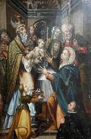 C1600 Oil on Panel 'Circumcision of Christ'
