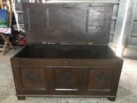 17th Century Beautiful Oak Coffer (9 of 10) 17th Century Beautiful Oak Coffer (9 of 10)